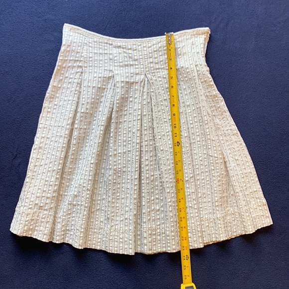 Vintage Robin Howe striped A-line skirt 12 - Picture 8 of 8